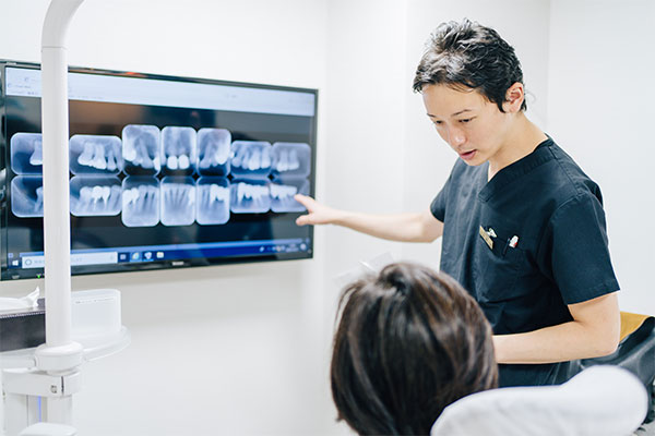 歯周病＝ブラインドの治療イメージ